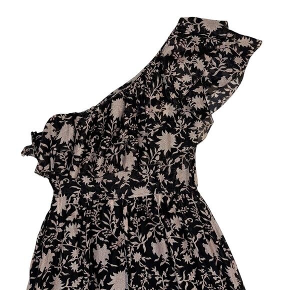 Ulla Johnson Clemente High Low Dress in Midnight Floral Size 0 - Picture 9 of 13